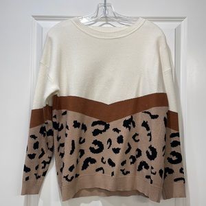 Leopard sweater